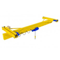 Электрическая кран-балка подвесная г/п 3,2 тонны пролет 6 метров