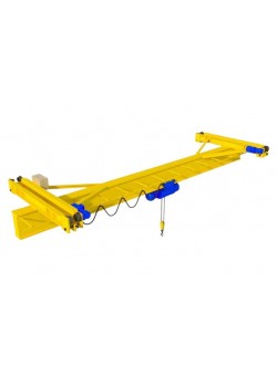 Электрическая кран-балка подвесная г/п 1 тонна пролет 3 метра