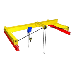Ручная кран-балка опорная г/п 1 тонна пролет 10,5 метров Ручная кран-балка опорная г/п 1 тонна пролет 10,5 метров