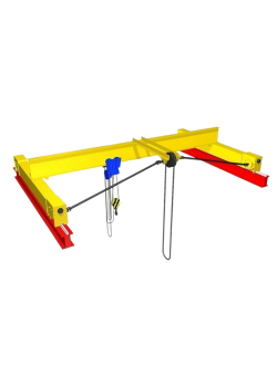 Ручная кран-балка опорная г/п 3,2 тонны пролет 10,5 метров Ручная кран-балка опорная г/п 3,2 тонны пролет 10,5 метров