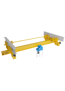 Ручная кран-балка подвесная г/п 1 тонна пролет 12 метров