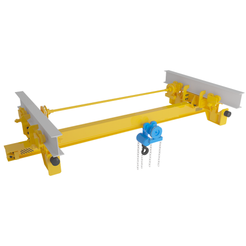 Кран-балка ручная подвесная грузоподъемностью 5 тонн пролет 6 метров