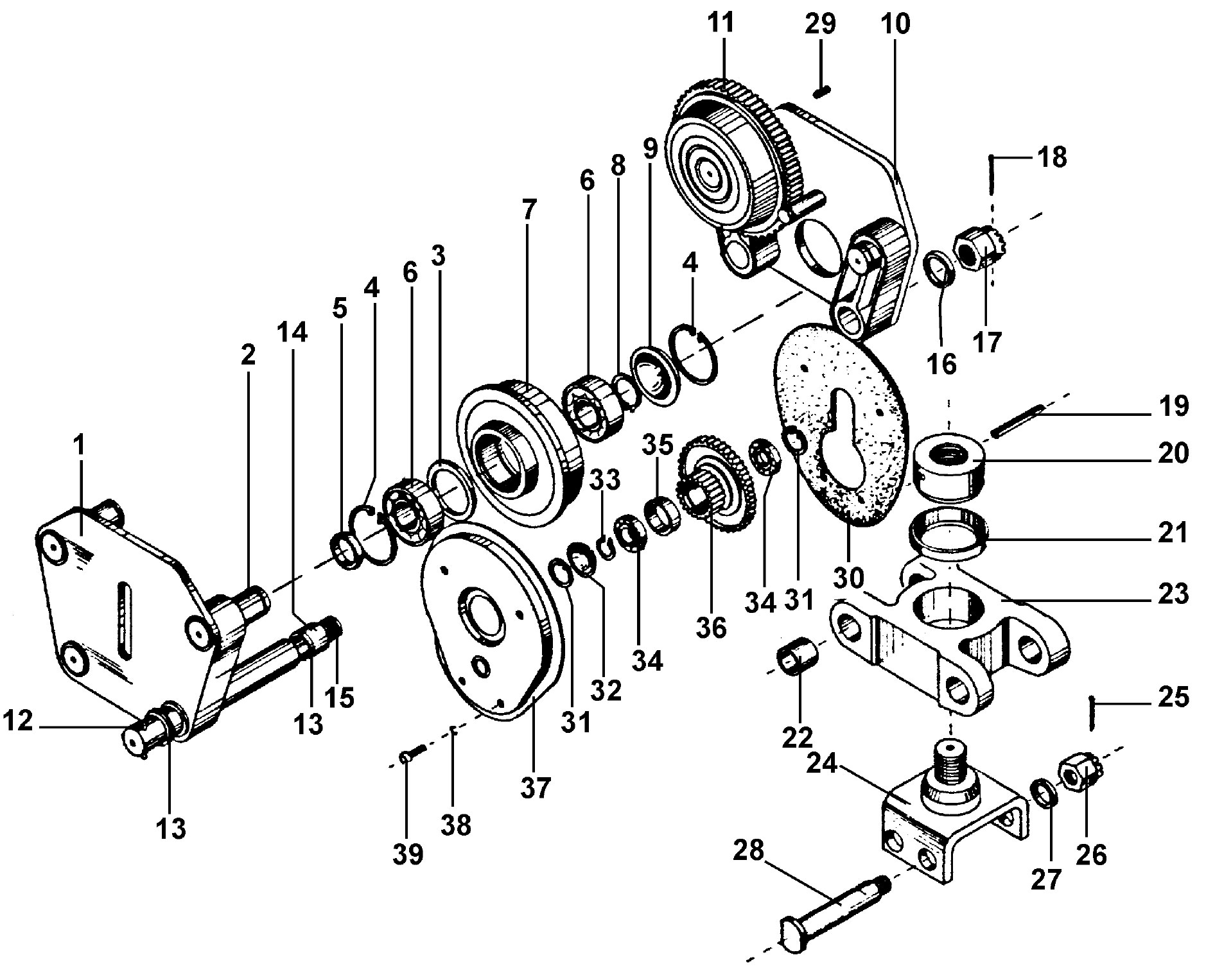 Тележка передвижения тельфера Т10 0,5-1т в/п 9-12 м Болгария